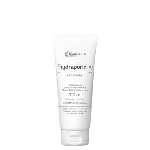 Sabonete Lquido Facial de Limpeza Mantecorp Hydraporin Al 200 g